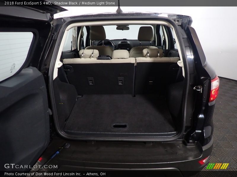 Shadow Black / Medium Light Stone 2018 Ford EcoSport S 4WD