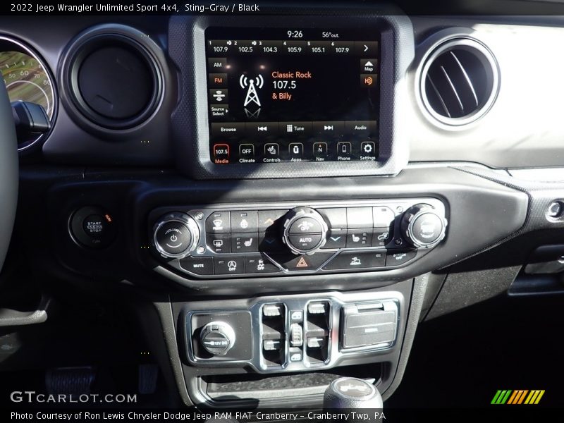 Sting-Gray / Black 2022 Jeep Wrangler Unlimited Sport 4x4