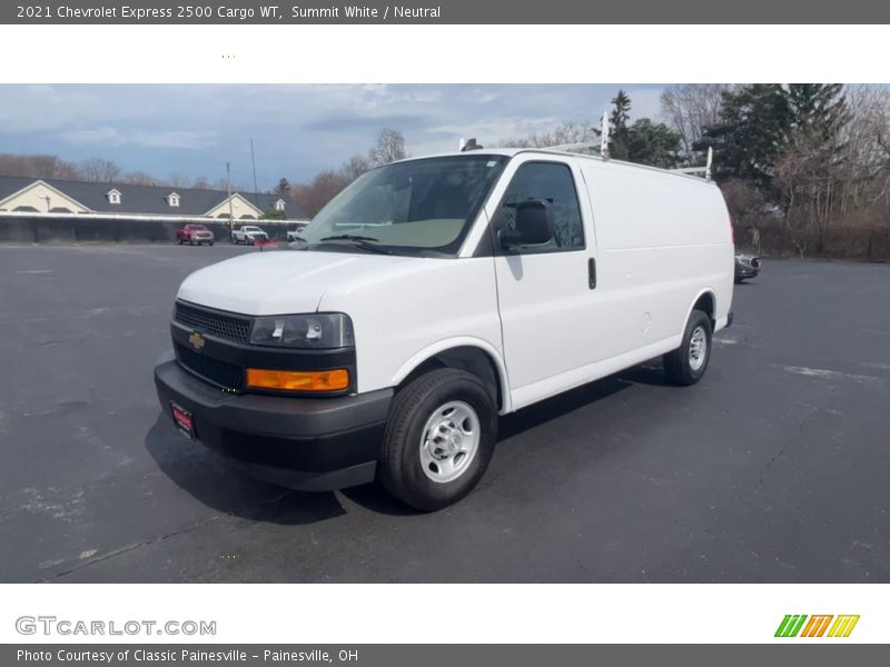 Summit White / Neutral 2021 Chevrolet Express 2500 Cargo WT