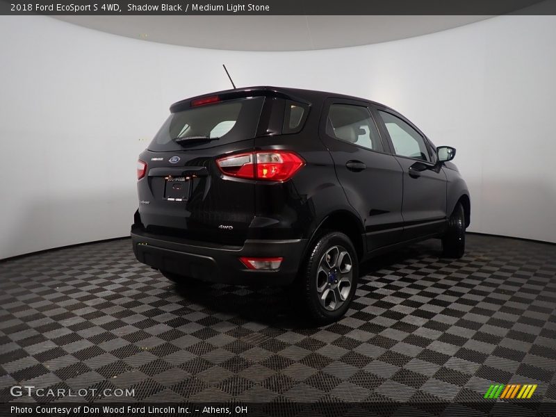 Shadow Black / Medium Light Stone 2018 Ford EcoSport S 4WD