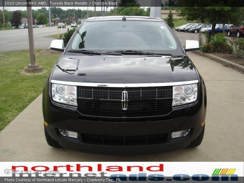 Tuxedo Black Metallic / Charcoal Black 2010 Lincoln MKX AWD