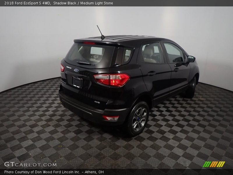 Shadow Black / Medium Light Stone 2018 Ford EcoSport S 4WD
