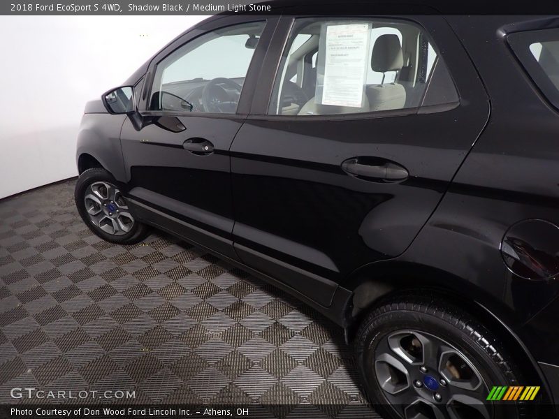 Shadow Black / Medium Light Stone 2018 Ford EcoSport S 4WD