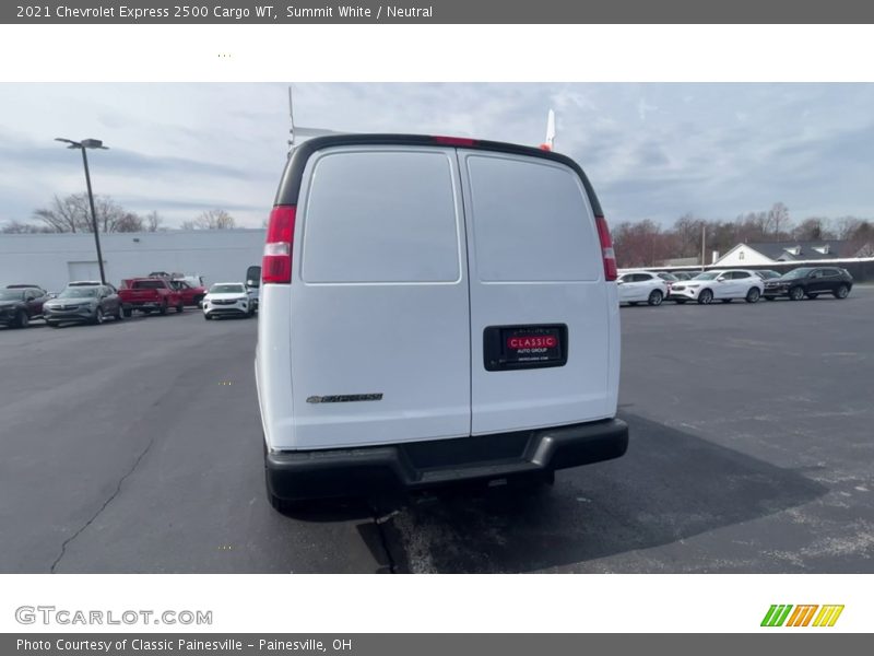 Summit White / Neutral 2021 Chevrolet Express 2500 Cargo WT