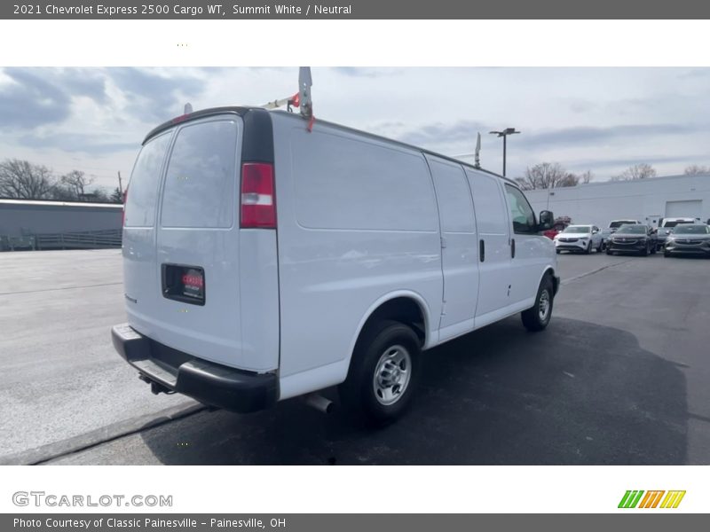 Summit White / Neutral 2021 Chevrolet Express 2500 Cargo WT