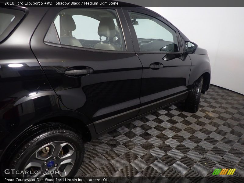 Shadow Black / Medium Light Stone 2018 Ford EcoSport S 4WD