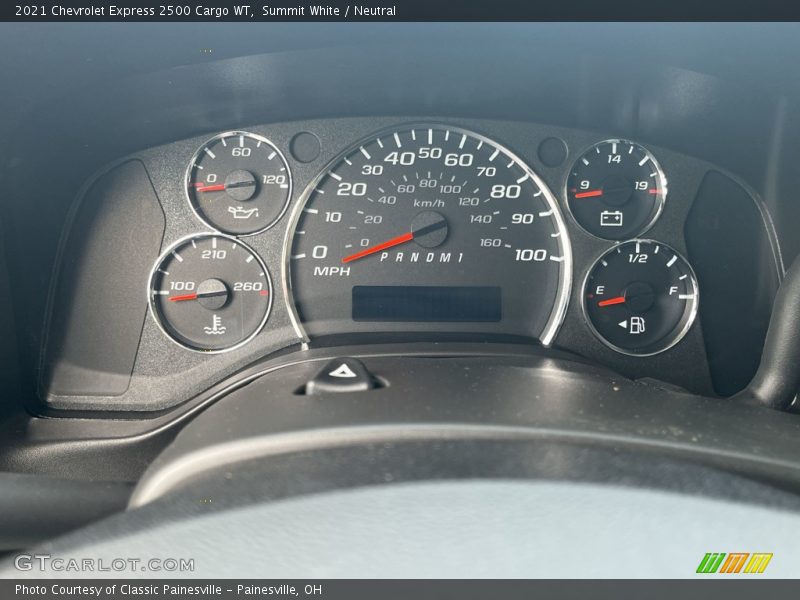 Summit White / Neutral 2021 Chevrolet Express 2500 Cargo WT