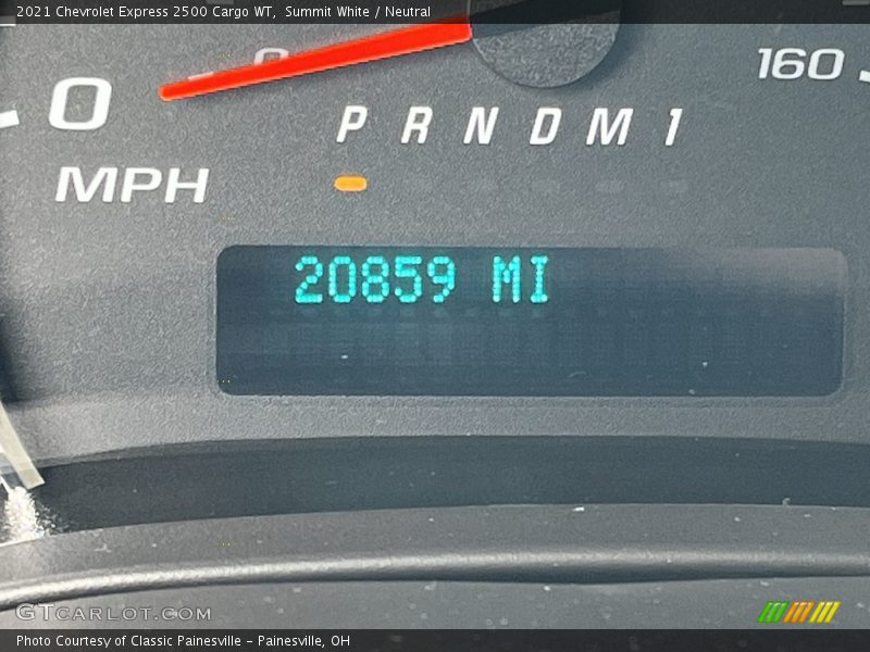Summit White / Neutral 2021 Chevrolet Express 2500 Cargo WT