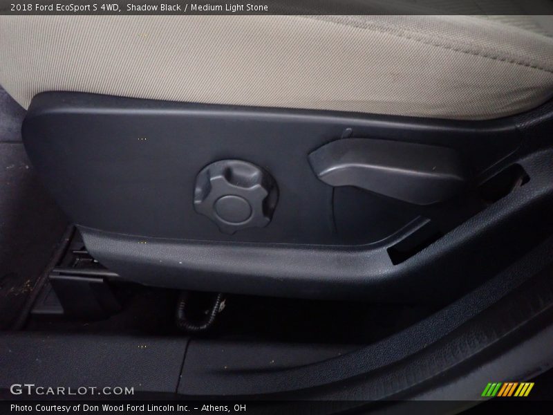 Shadow Black / Medium Light Stone 2018 Ford EcoSport S 4WD