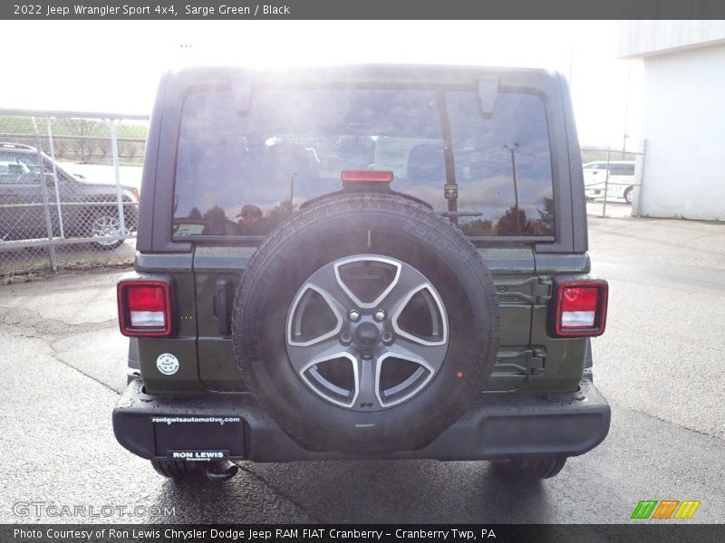 Sarge Green / Black 2022 Jeep Wrangler Sport 4x4