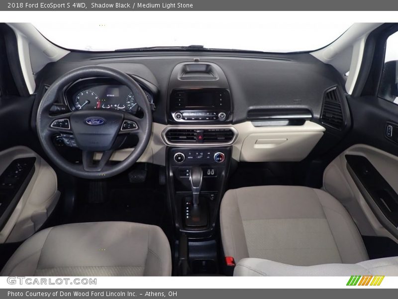 Shadow Black / Medium Light Stone 2018 Ford EcoSport S 4WD