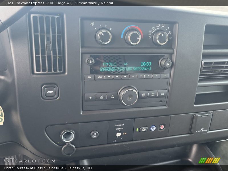 Summit White / Neutral 2021 Chevrolet Express 2500 Cargo WT