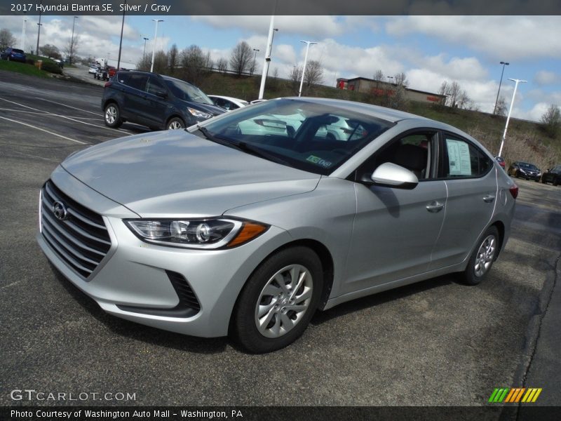 Silver / Gray 2017 Hyundai Elantra SE