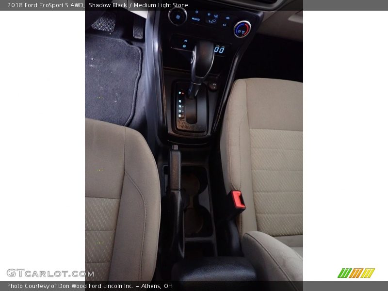 Shadow Black / Medium Light Stone 2018 Ford EcoSport S 4WD