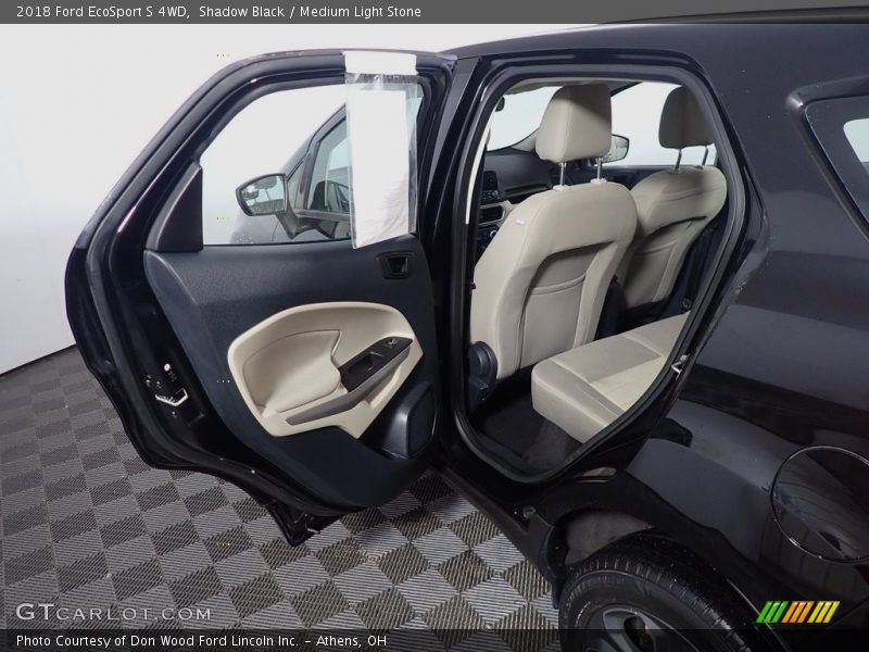 Shadow Black / Medium Light Stone 2018 Ford EcoSport S 4WD
