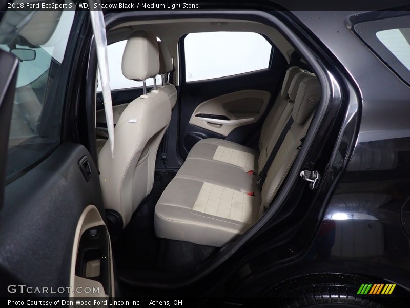 Shadow Black / Medium Light Stone 2018 Ford EcoSport S 4WD