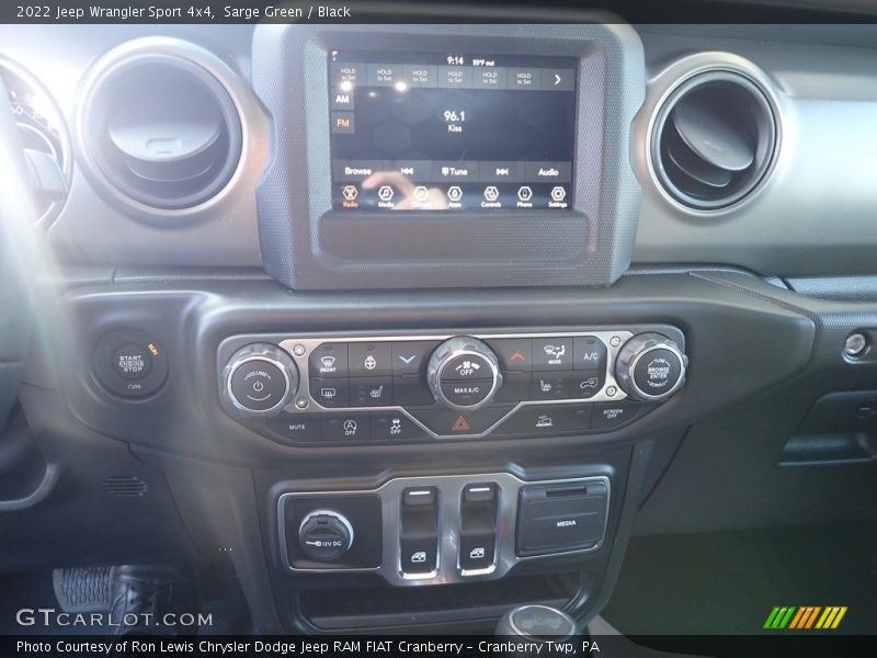 Sarge Green / Black 2022 Jeep Wrangler Sport 4x4