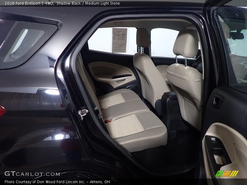 Shadow Black / Medium Light Stone 2018 Ford EcoSport S 4WD