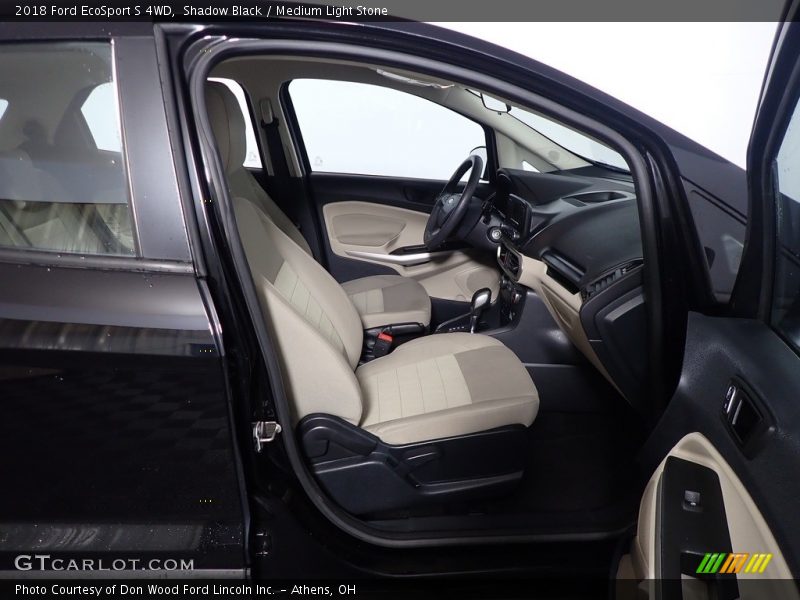 Shadow Black / Medium Light Stone 2018 Ford EcoSport S 4WD