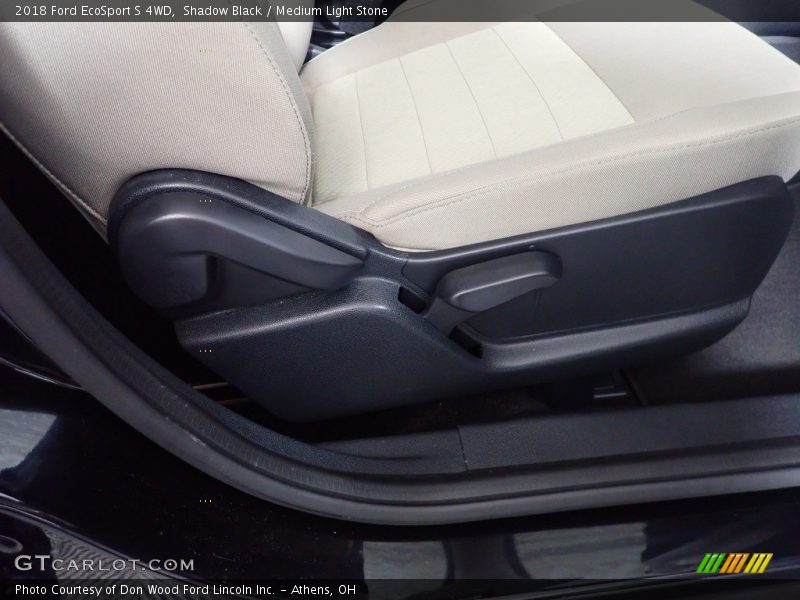 Shadow Black / Medium Light Stone 2018 Ford EcoSport S 4WD