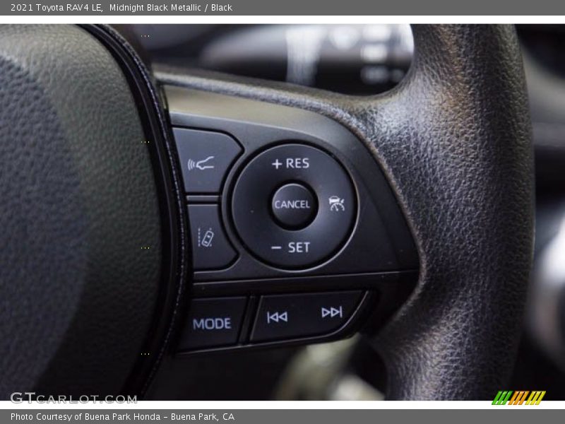 Midnight Black Metallic / Black 2021 Toyota RAV4 LE