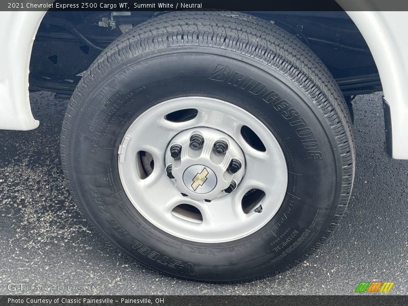 Summit White / Neutral 2021 Chevrolet Express 2500 Cargo WT