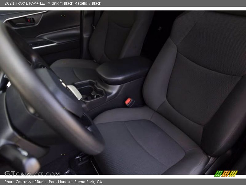 Midnight Black Metallic / Black 2021 Toyota RAV4 LE
