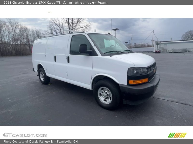 Summit White / Medium Pewter 2021 Chevrolet Express 2500 Cargo WT