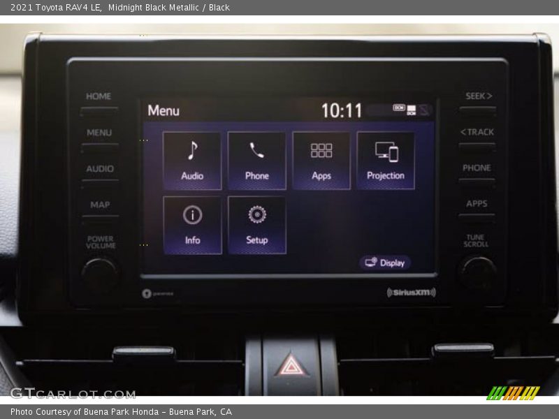 Midnight Black Metallic / Black 2021 Toyota RAV4 LE