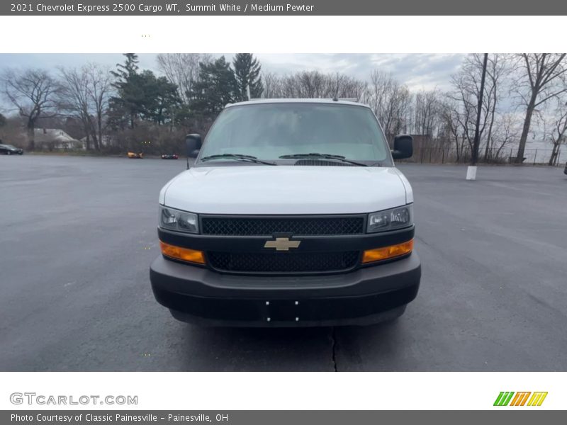 Summit White / Medium Pewter 2021 Chevrolet Express 2500 Cargo WT