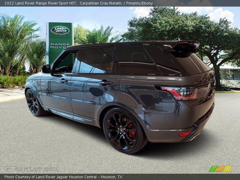 Carpathian Gray Metallic / Pimento/Ebony 2022 Land Rover Range Rover Sport HST