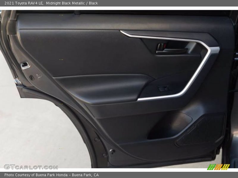 Midnight Black Metallic / Black 2021 Toyota RAV4 LE