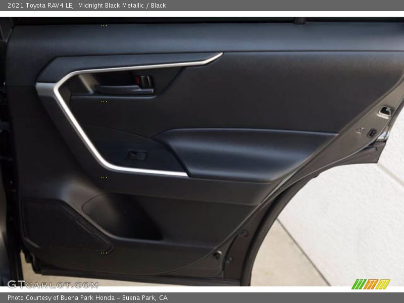 Midnight Black Metallic / Black 2021 Toyota RAV4 LE