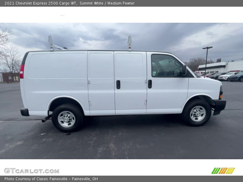 Summit White / Medium Pewter 2021 Chevrolet Express 2500 Cargo WT