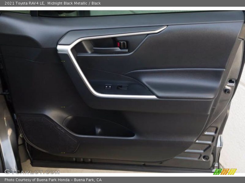Midnight Black Metallic / Black 2021 Toyota RAV4 LE