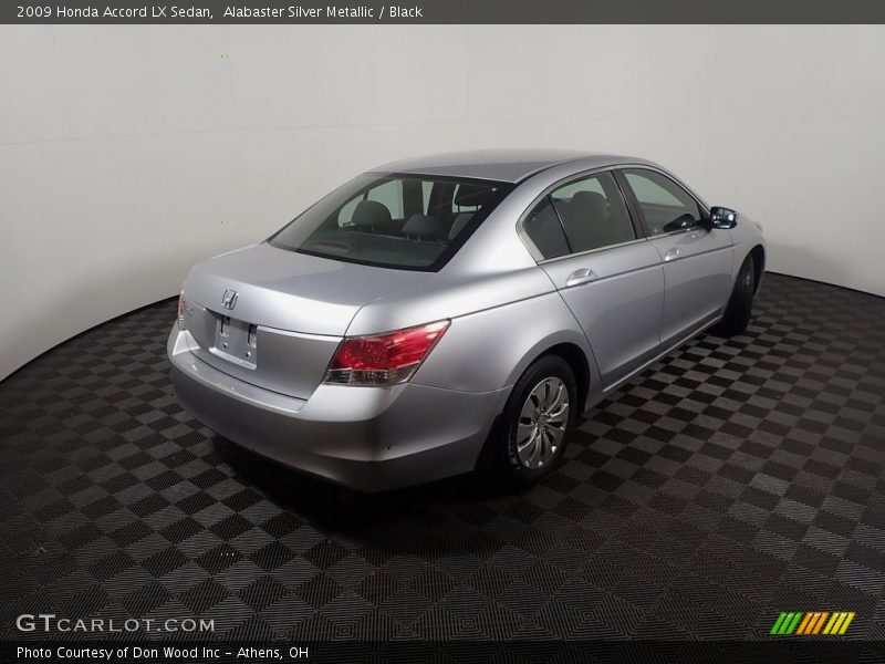 Alabaster Silver Metallic / Black 2009 Honda Accord LX Sedan