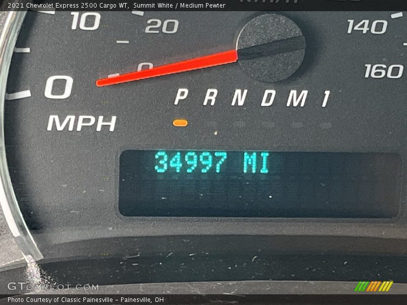 Summit White / Medium Pewter 2021 Chevrolet Express 2500 Cargo WT