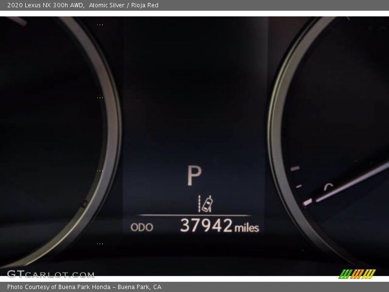 Atomic Silver / Rioja Red 2020 Lexus NX 300h AWD