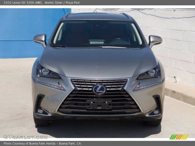Atomic Silver / Rioja Red 2020 Lexus NX 300h AWD