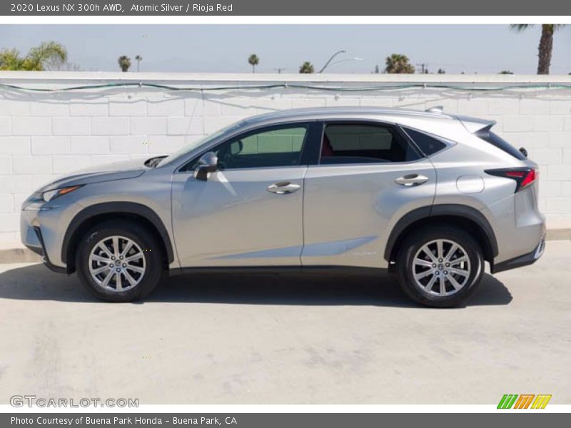  2020 NX 300h AWD Atomic Silver