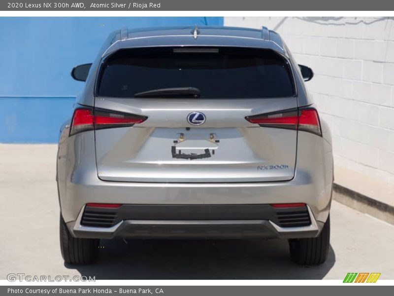 Atomic Silver / Rioja Red 2020 Lexus NX 300h AWD