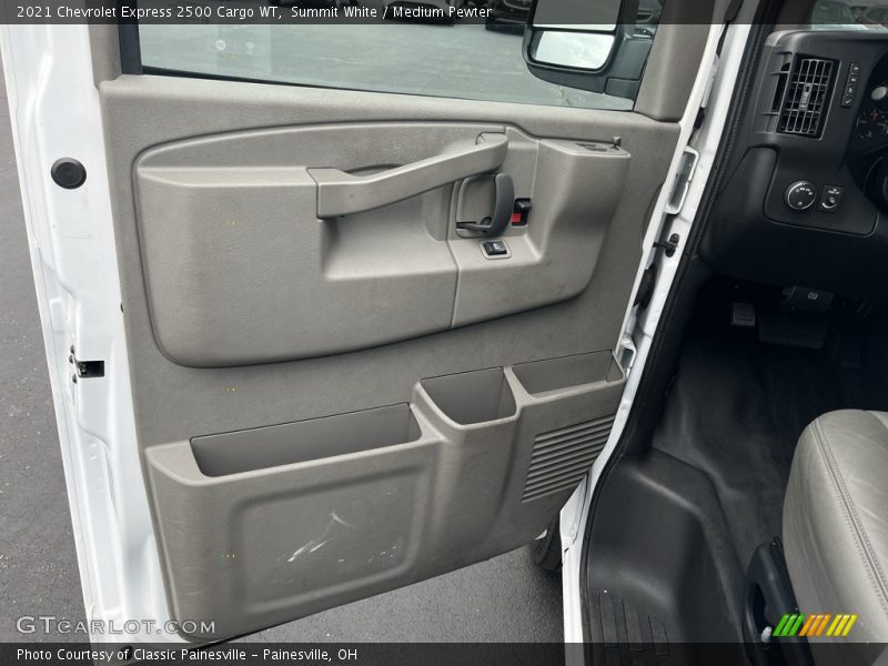 Summit White / Medium Pewter 2021 Chevrolet Express 2500 Cargo WT