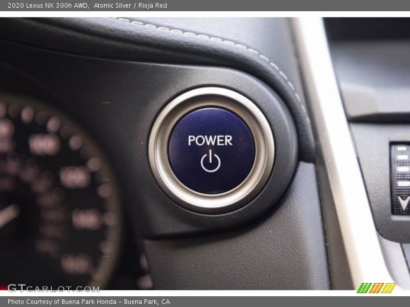 Atomic Silver / Rioja Red 2020 Lexus NX 300h AWD