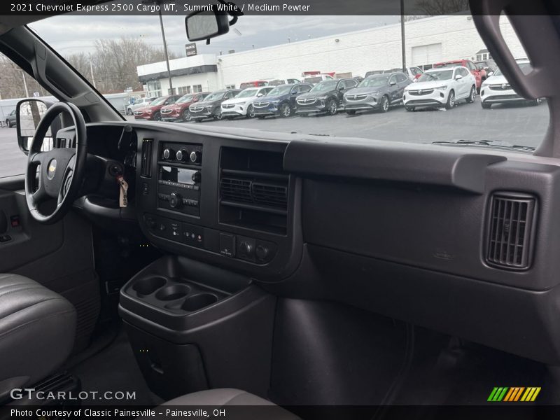 Summit White / Medium Pewter 2021 Chevrolet Express 2500 Cargo WT