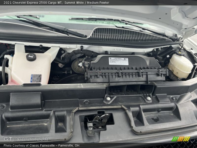Summit White / Medium Pewter 2021 Chevrolet Express 2500 Cargo WT