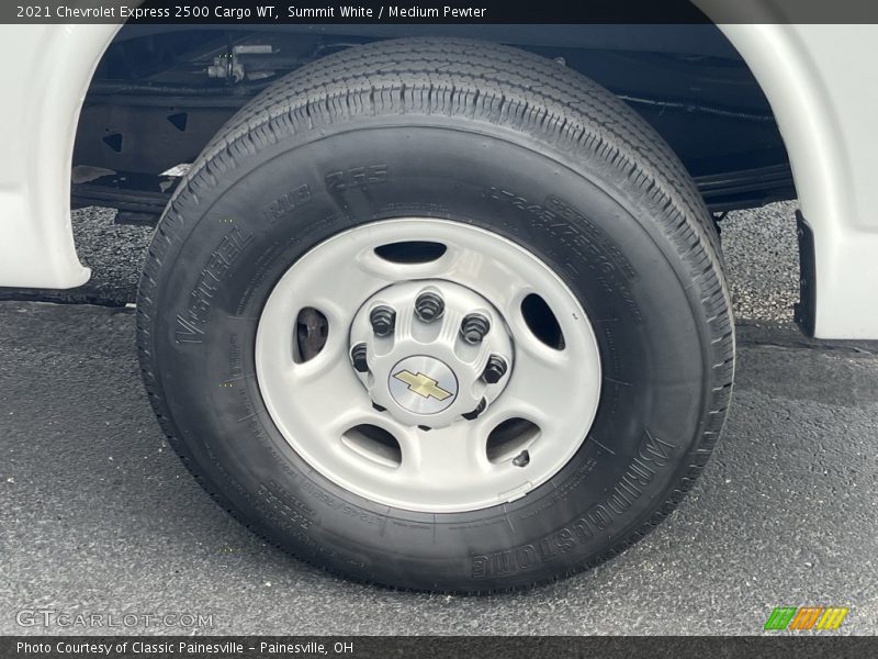 Summit White / Medium Pewter 2021 Chevrolet Express 2500 Cargo WT