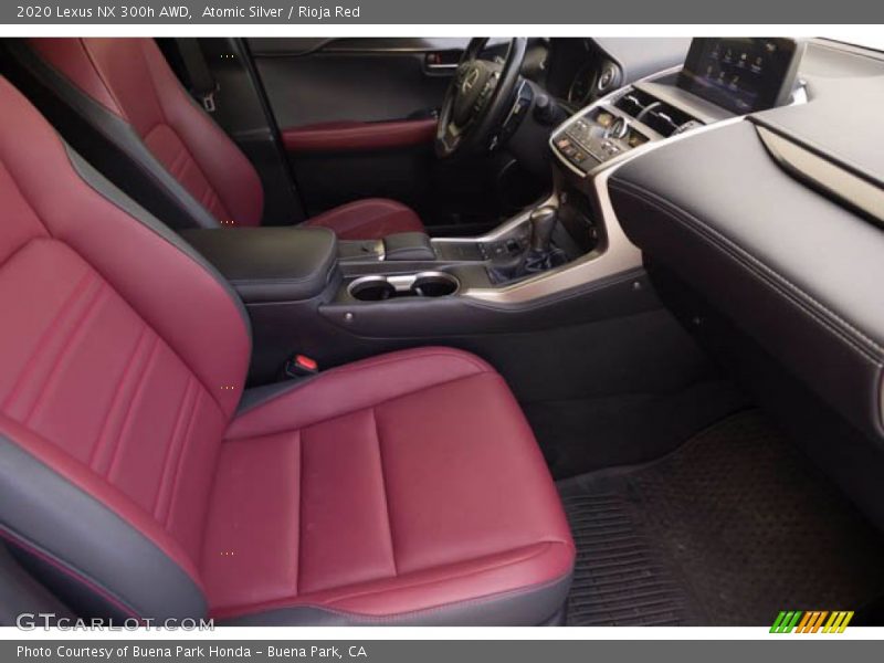 Atomic Silver / Rioja Red 2020 Lexus NX 300h AWD