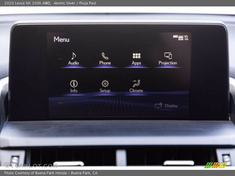 Atomic Silver / Rioja Red 2020 Lexus NX 300h AWD