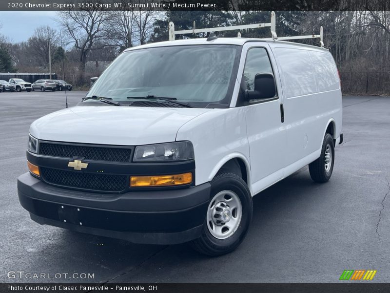 Summit White / Medium Pewter 2020 Chevrolet Express 3500 Cargo WT
