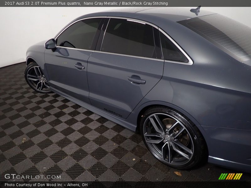 Nano Gray Metallic / Black/Rock Gray Stitching 2017 Audi S3 2.0T Premium Plus quattro
